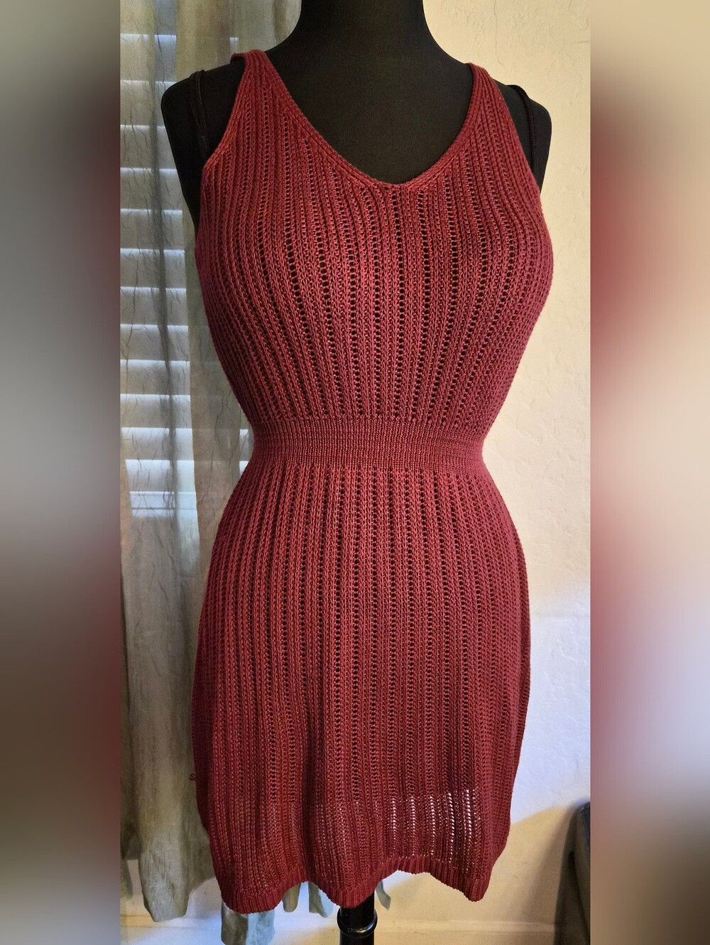 Sleeveless Knit Midi Dress